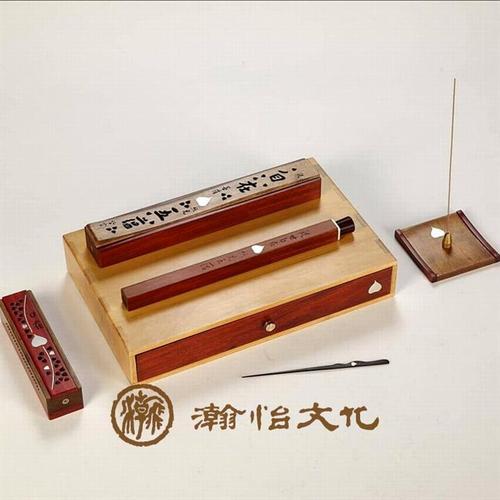 红木香具四件套 一炉青烟起，满室雅韵生
